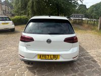 USED 2017 67 VOLKSWAGEN GOLF 2.0 TDI BlueMotion Tech GTD Euro 6 (s/s) 5dr Stunning pure white GTD