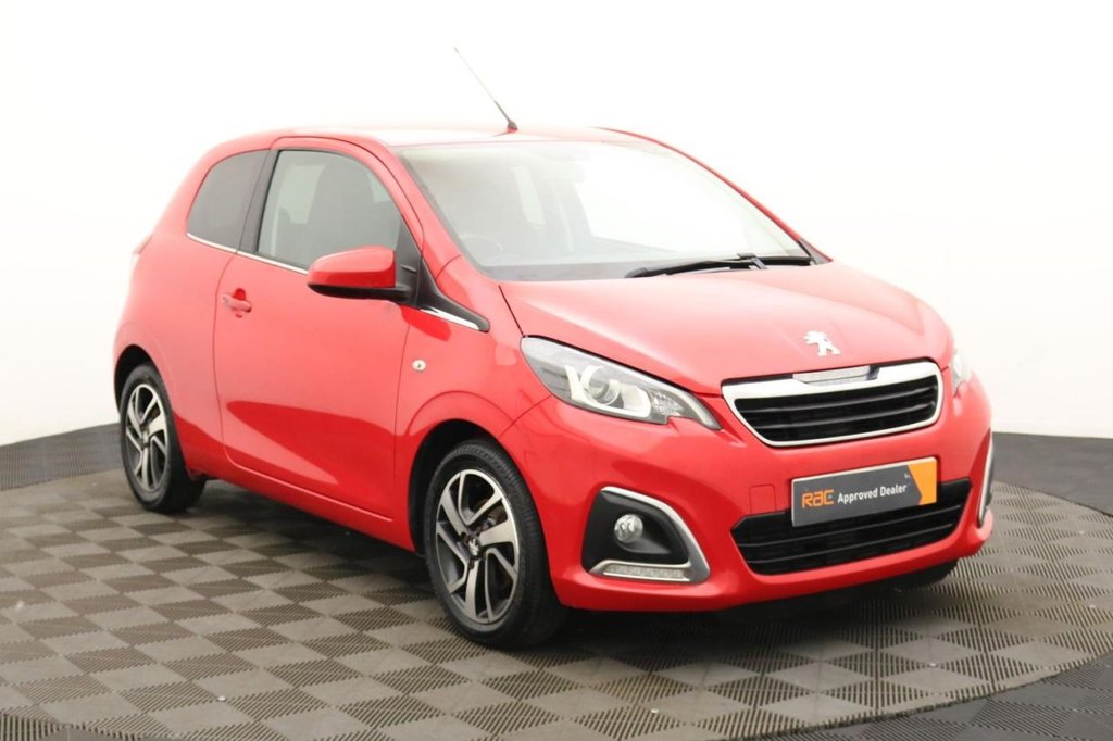 USED 2015 15 PEUGEOT 108 1.2 VTi PureTech Allure Hatchback 3dr Petrol Manual Euro 5 (82 ps) Camera, Bluetooth, DAB