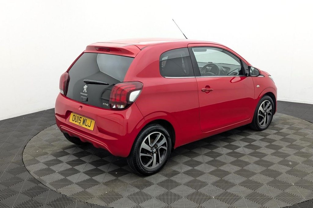 USED 2015 15 PEUGEOT 108 1.2 VTi PureTech Allure Hatchback 3dr Petrol Manual Euro 5 (82 ps) Camera, Bluetooth, DAB