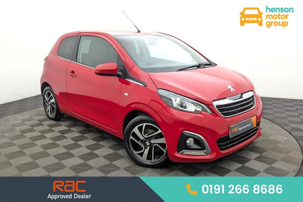 USED 2015 15 PEUGEOT 108 1.2 VTi PureTech Allure Hatchback 3dr Petrol Manual Euro 5 (82 ps) Camera, Bluetooth, DAB