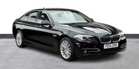 USED 2014 14 BMW 5 SERIES 2.0 520d Luxury Saloon 4dr Diesel Auto Euro 6 (s/s) (184 ps) SAT NAV, FRONT AND REAR SENSORS