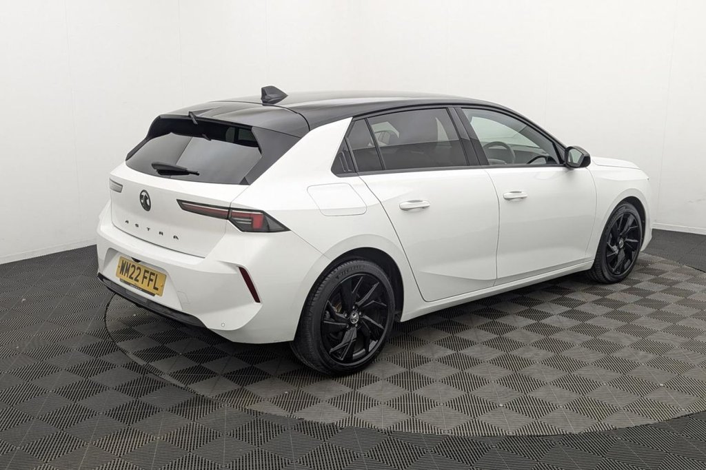 USED 2022 22 VAUXHALL ASTRA 1.2 Turbo GS Line Hatchback 5dr Petrol Manual Euro 6 (s/s) (130 ps) Car Play, Sat Nav, Camera