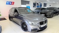 USED 2018 18 BMW 3 SERIES 2.0 320d M Sport Touring Auto Euro 6 (s/s) 5dr PERFORMANCEKIT+PANROOF+20S