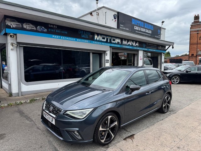View our Seat Ibiza 1.0 TSI FR Sport Hatchback 5dr Petrol DSG Euro 6 (s/s) (110 ps)