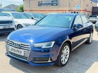 USED 2019 19 AUDI A4 2.0 TDI 40 Sport S Tronic Euro 6 (s/s) 4dr GREAT SPEC NEW MOT SERVICE