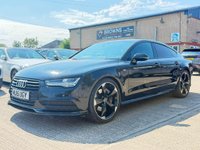 USED 2015 15 AUDI A7 3.0 BiTDI V6 Black Edition Sportback Tiptronic quattro Euro 6 (s/s) 5dr LOW MILES BOSE STUNNING CAR