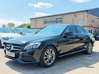 USED 2016 16 MERCEDES-BENZ C CLASS 1.6 C200d Sport G-Tronic+ Euro 6 (s/s) 4dr REAR CAM NAV HEAT SEATS ULEZ