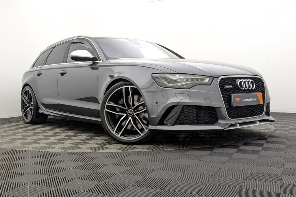 USED 2013 13 AUDI RS6 AVANT 4.0 TFSI V8 Estate 5dr Petrol Tiptronic quattro Euro 5 (s/s) (560 ps) 4WD, Sat Nav, Camera