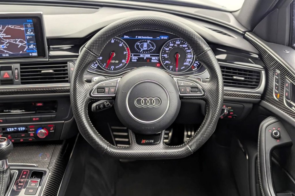 USED 2013 13 AUDI RS6 AVANT 4.0 TFSI V8 Estate 5dr Petrol Tiptronic quattro Euro 5 (s/s) (560 ps) 4WD, Sat Nav, Camera