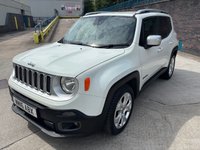 USED 2016 16 JEEP RENEGADE 1.6 MultiJetII Limited SUV 5dr Diesel Manual Euro 6 (s/s) (120 ps) 