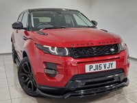 USED 2015 15 LAND ROVER RANGE ROVER EVOQUE 2.2 SD4 Dynamic Firenze Red SUV 5dr Diesel Auto 4WD Euro 5 (s/s) (190 ps) 