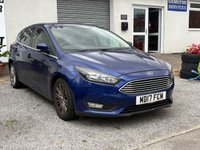 USED 2017 17 FORD FOCUS 1.0T EcoBoost Zetec Edition Hatchback 5dr Petrol Manual Euro 6 (s/s) (100 ps) 