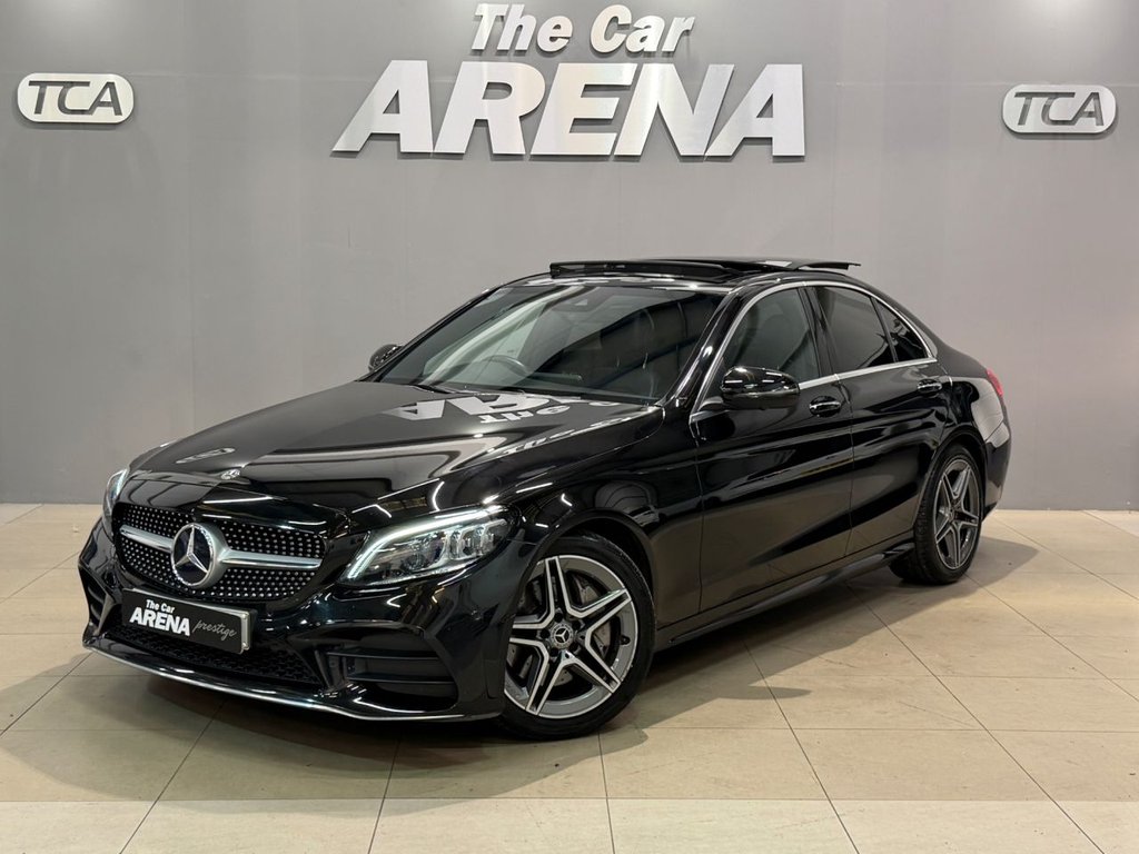 USED 2019 69 MERCEDES-BENZ C CLASS 2.0 C300d AMG Line (Premium Plus) Saloon 4dr Diesel G-Tronic+ Euro 6 (s/s) (245 ps) 