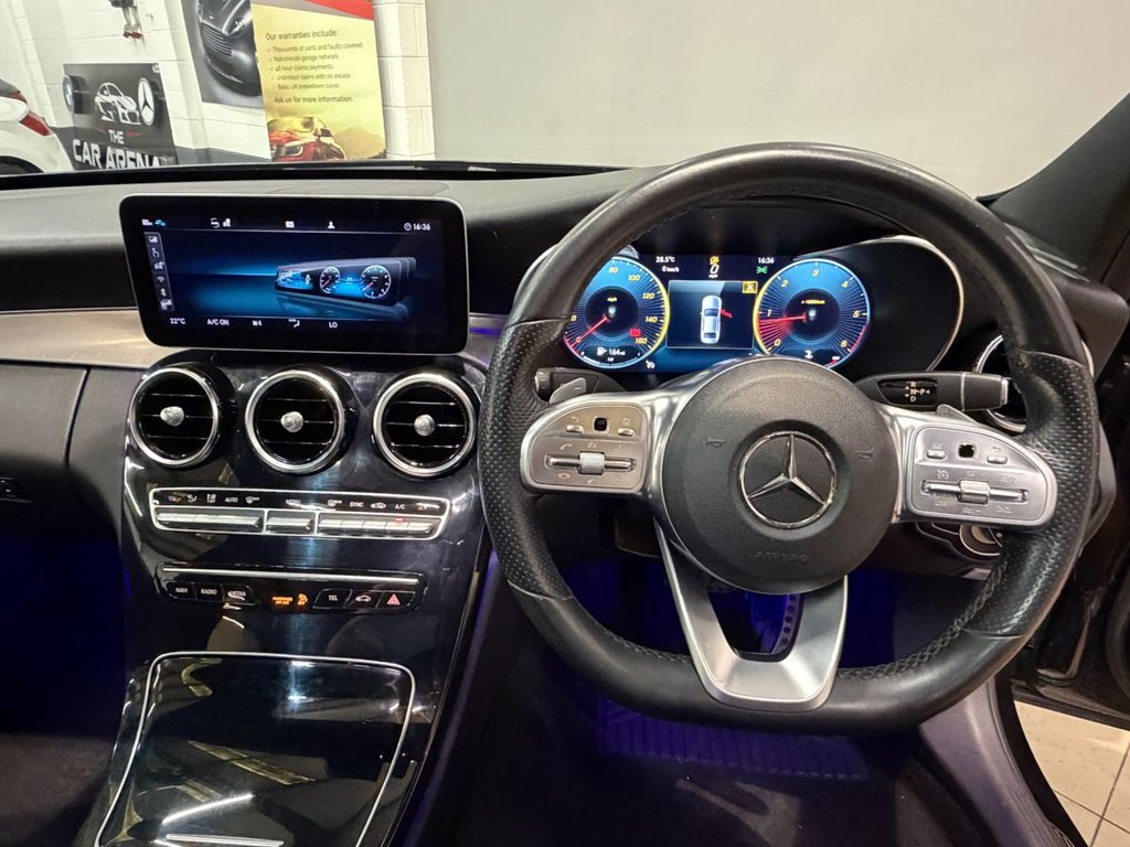 USED 2019 69 MERCEDES-BENZ C CLASS 2.0 C300d AMG Line (Premium Plus) Saloon 4dr Diesel G-Tronic+ Euro 6 (s/s) (245 ps) 