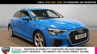 USED 2021 21 AUDI A3 1.0 TFSI 30 S line Saloon 4dr Petrol Manual Euro 6 (s/s) (110 ps) FULL MAIN DEALER HISTORY + NAV