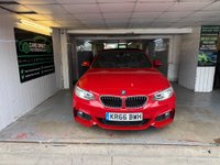 USED 2016 66 BMW 2 SERIES 2.0 218d M Sport Auto Euro 6 (s/s) 2dr FULL SERVICE HISTORY