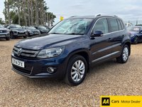 USED 2014 14 VOLKSWAGEN TIGUAN 2.0 TDI BlueMotion Tech Match SUV 5dr Diesel DSG 4WD Euro 5 (s/s) (140 ps) PAN ROOF