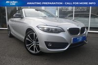 USED 2018 67 BMW 2 SERIES 1.5 218i Sport Convertible 2dr Petrol Manual Euro 6 (s/s) (136 ps) ** HEATED FRONT SEATS **