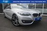 USED 2018 67 BMW 2 SERIES 1.5 218i Sport Convertible 2dr Petrol Manual Euro 6 (s/s) (136 ps) ** HEATED FRONT SEATS **