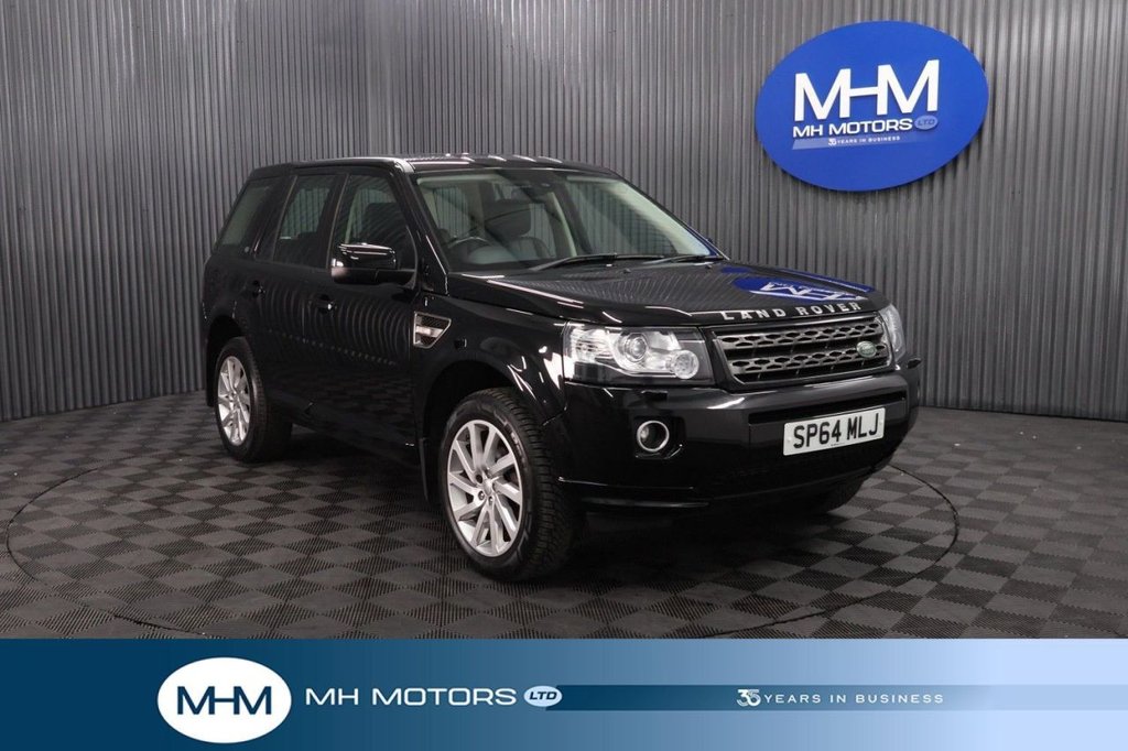 Black 2014 Land Rover Freelander SUV/Crossover All-wheel drive Manual