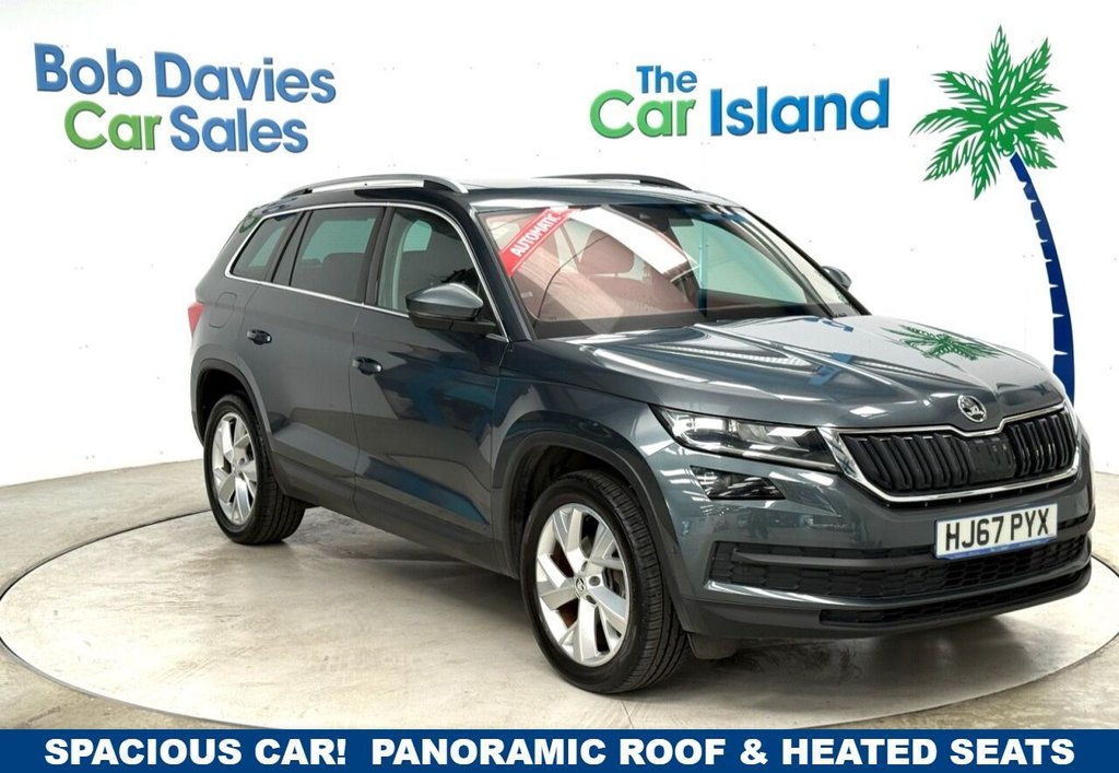 Grey 2017 Skoda Kodiaq Estate All-wheel drive Automatic