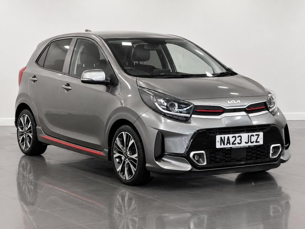 Grey 2023 Kia Picanto Hatchback Front-wheel drive Manual