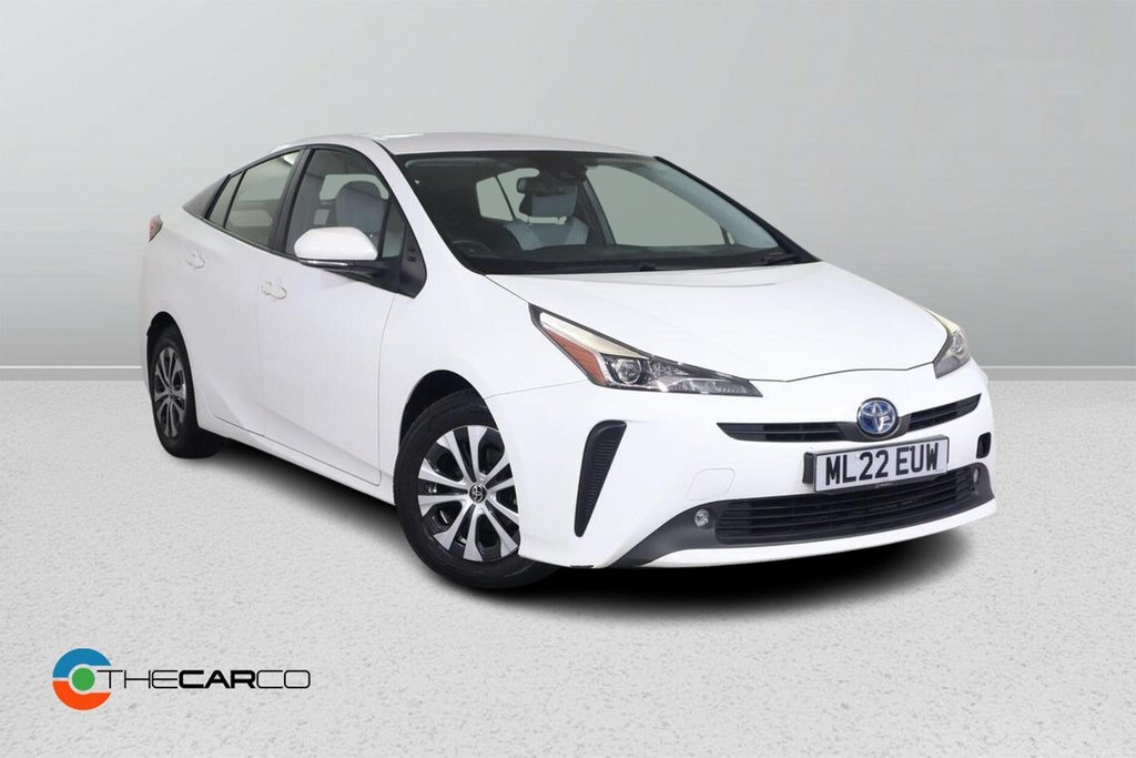 White 2022 Toyota Prius Hatchback Front-wheel drive Automatic