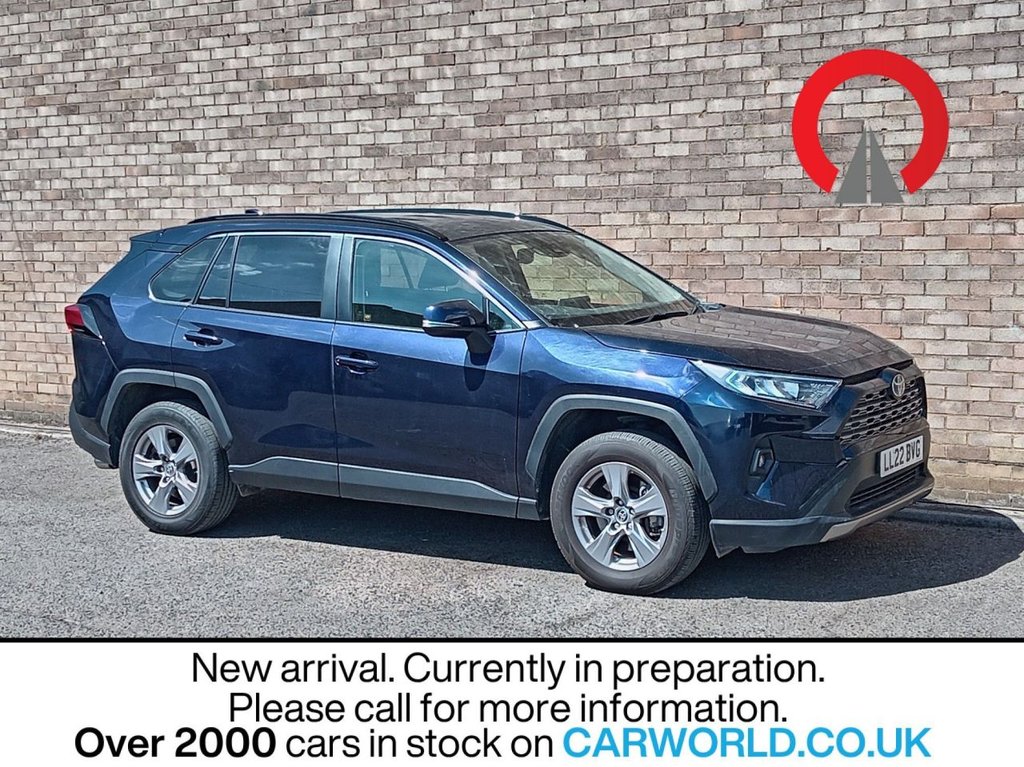 Blue 2022 Toyota RAV4 SUV/Crossover Front-wheel drive Automatic