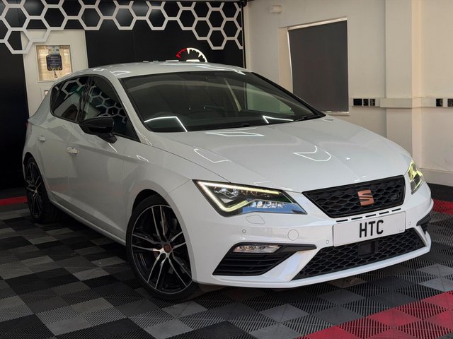 2019 seat leon 2.0 tsi cupra 290 lux dsg euro 6 (s/s) 5dr fsh*bigspec!! 2019 50,686 2 ltr tbc kwh petrol automatic... photo