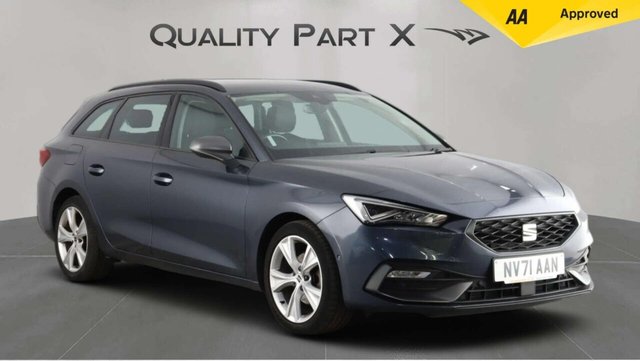 2022 seat leon 1.5 etsi mhev fr estate 5dr petrol hybrid dsg euro 6 (s/s) (150 ps) new stock 2022 73916 grey... photo
