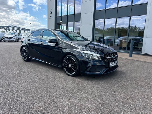 2016 MERCEDES A CLASS 1.5 A180D AMG LINE EXECUTIVE 109PS 2016 69,407 MILES 1.5 LTR BLACK... photo