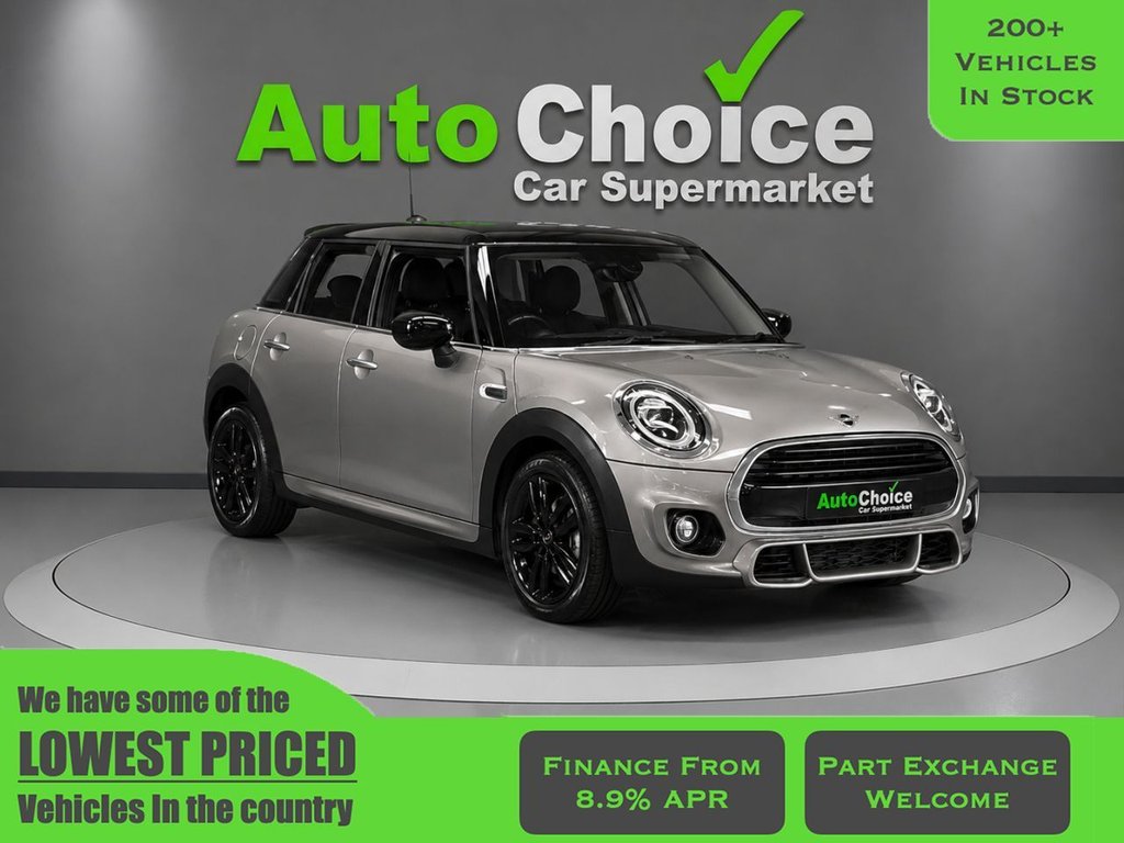 Silver 2020 MINI Hatchback Hatchback Front-wheel drive Automatic