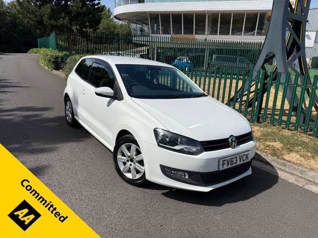 2013 VOLKSWAGEN POLO 1.2 MATCH EDITION HATCHBACK 3DR PETROL MANUAL EURO 5 60 PS FINANCE... photo