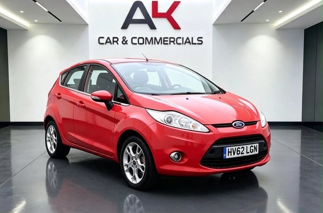 2012 FORD FIESTA 1.25 ZETEC HATCHBACK 5DR PETROL MANUAL 129 G KM, 81 BHP YEAR... photo