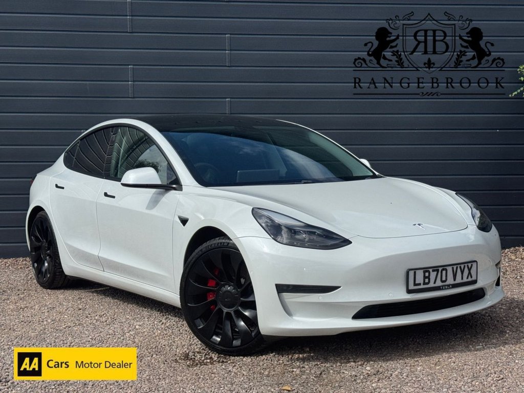 2020 Tesla Model 3 exterior view