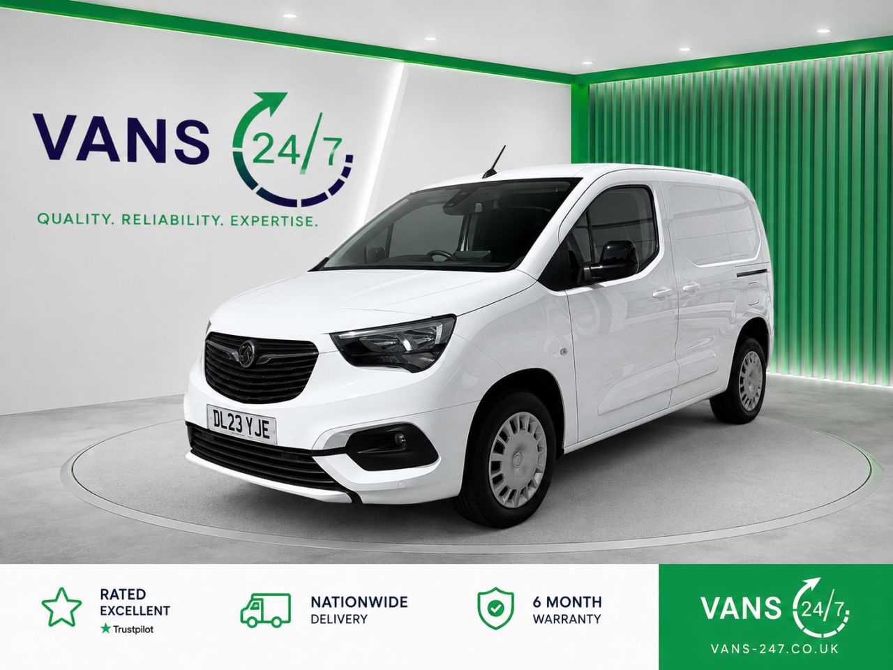 2023 VAUXHALL COMBO 1.5 Turbo D 2300 Pro Panel Van 5dr Diesel Manual L1 H1 Euro 6 (s/s) (100 ps)