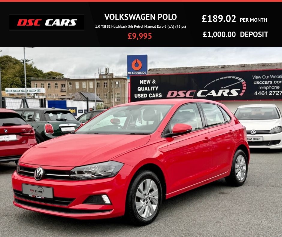 2018 VOLKSWAGEN POLO 1.0 TSI SE Hatchback 5dr Petrol Manual Euro 6 (s/s) (95 ps) - vehicle photo 30 for sale on PureCar