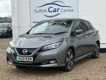 2021 NISSAN LEAF 40KWH TEKNA HATCHBACK 5DR ELECTRIC AUTO 150 PS WWW.SUFFOLKCARCENTRE.CO.UK LOCATED AT LOWESTOFT... photo