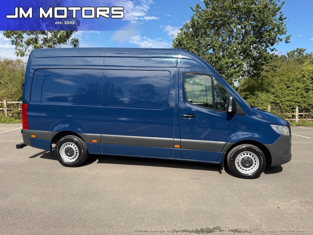 Blue 2020 Mercedes-Benz Sprinter Van All-wheel drive Manual