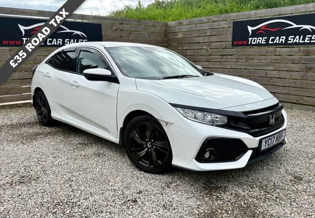 2017 HONDA CIVIC 1.0 VTEC TURBO SR HATCHBACK 5DR PETROL MANUAL EURO 6 S S... photo