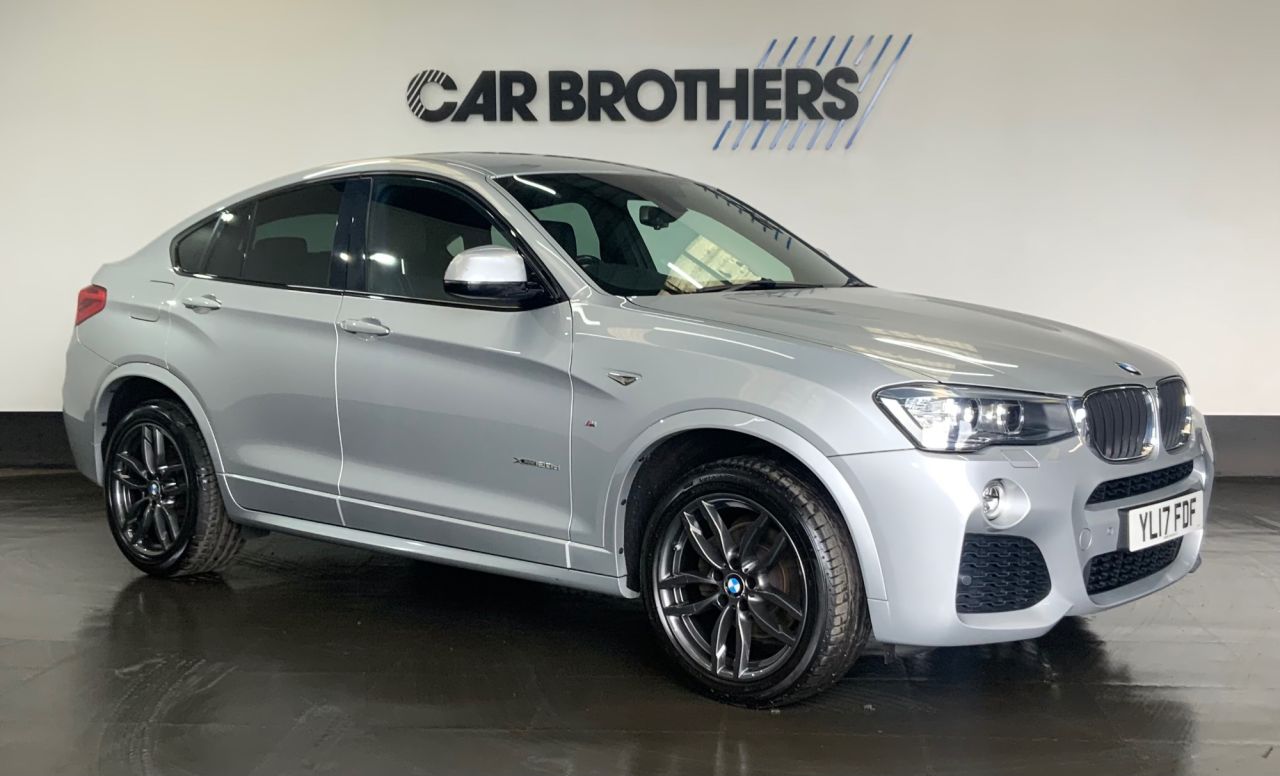 2017 BMW X4 JUST THROUGH OUR WORKSHOP PARTIAL SERVICE HISTORY 2 KEYS FOUR WHEEL DRIVE PARKING SENSORS REVERSE CAMERA HEATED SEATS POWER TAILGATE MOT'D TO JUNE 2027 - vehicle photo 2 for sale on PureCar