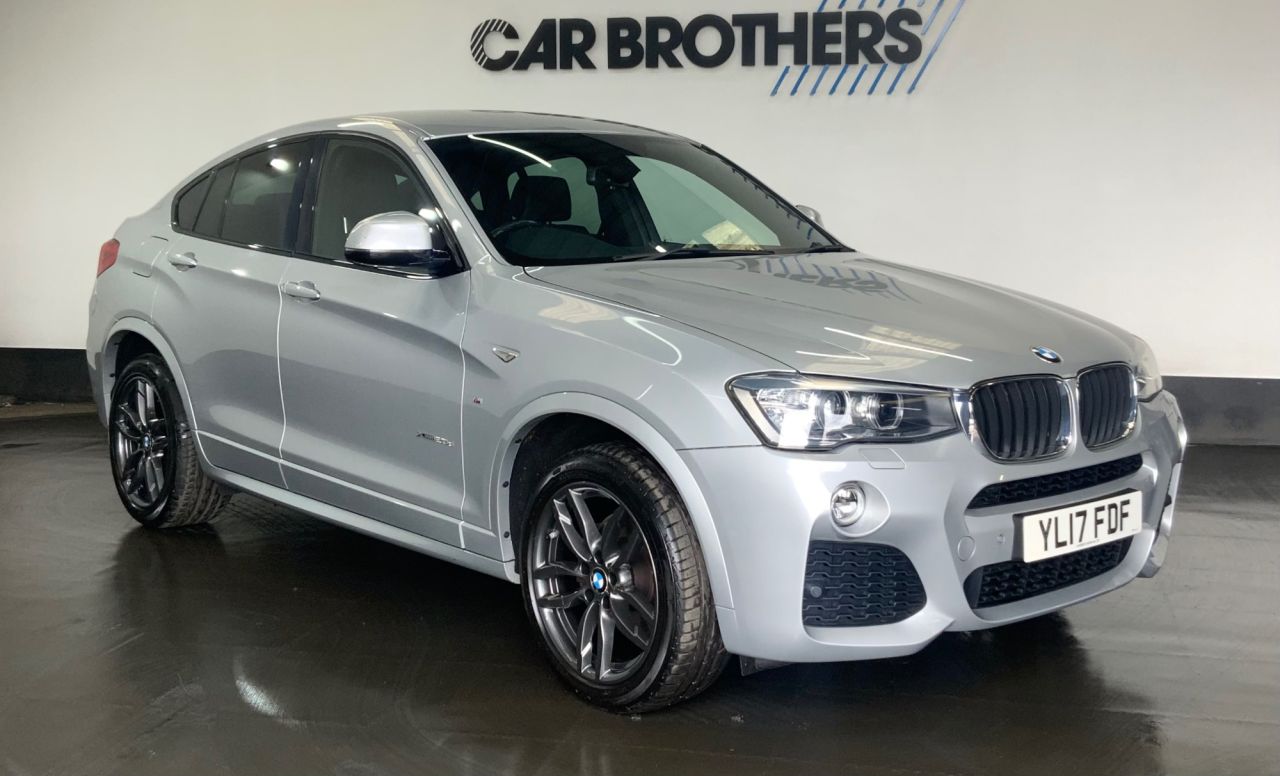 2017 BMW X4 JUST THROUGH OUR WORKSHOP PARTIAL SERVICE HISTORY 2 KEYS FOUR WHEEL DRIVE PARKING SENSORS REVERSE CAMERA HEATED SEATS POWER TAILGATE MOT'D TO JUNE 2027 - vehicle photo 3 for sale on PureCar