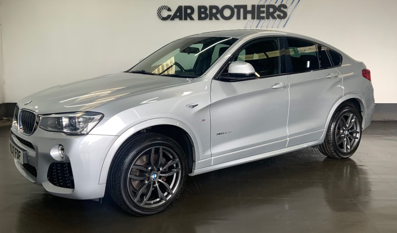 2017 BMW X4 JUST THROUGH OUR WORKSHOP PARTIAL SERVICE HISTORY 2 KEYS FOUR WHEEL DRIVE PARKING SENSORS REVERSE CAMERA HEATED SEATS POWER TAILGATE MOT'D TO JUNE 2027 - vehicle photo 5 for sale on PureCar