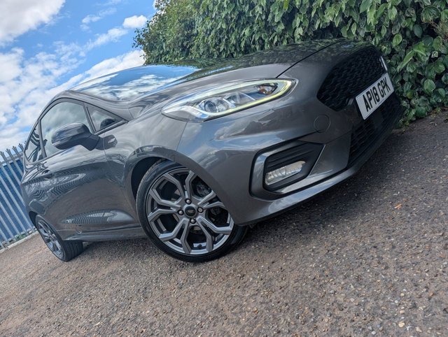 2018 FORD FIESTA 1.0T ECOBOOST ST LINE HATCHBACK 3DR PETROL AUTO EURO 6 S S... photo