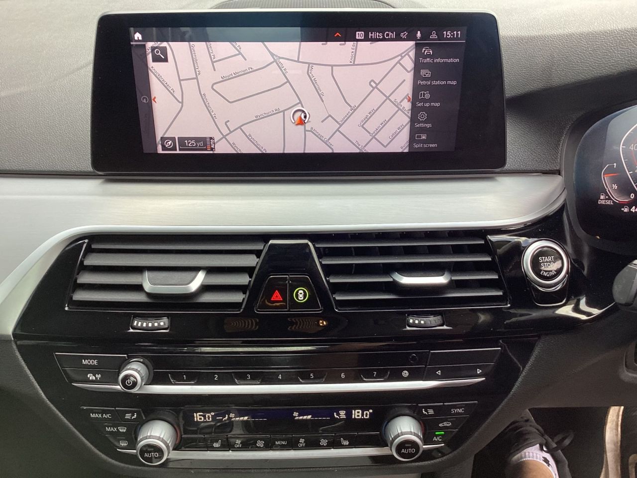 2020 BMW 5 SERIES 2.0 520d MHT SE Saloon 4dr Diesel Hybrid Auto Euro 6 (s/s) (190 ps) 1 owner - vehicle photo 15 for sale on PureCar