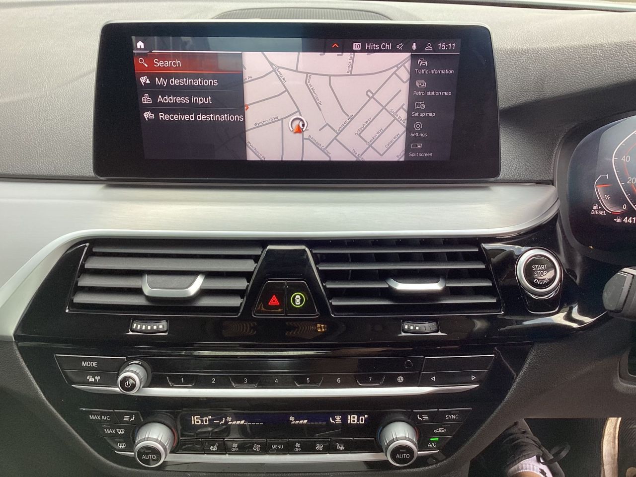 2020 BMW 5 SERIES 2.0 520d MHT SE Saloon 4dr Diesel Hybrid Auto Euro 6 (s/s) (190 ps) 1 owner - vehicle photo 17 for sale on PureCar