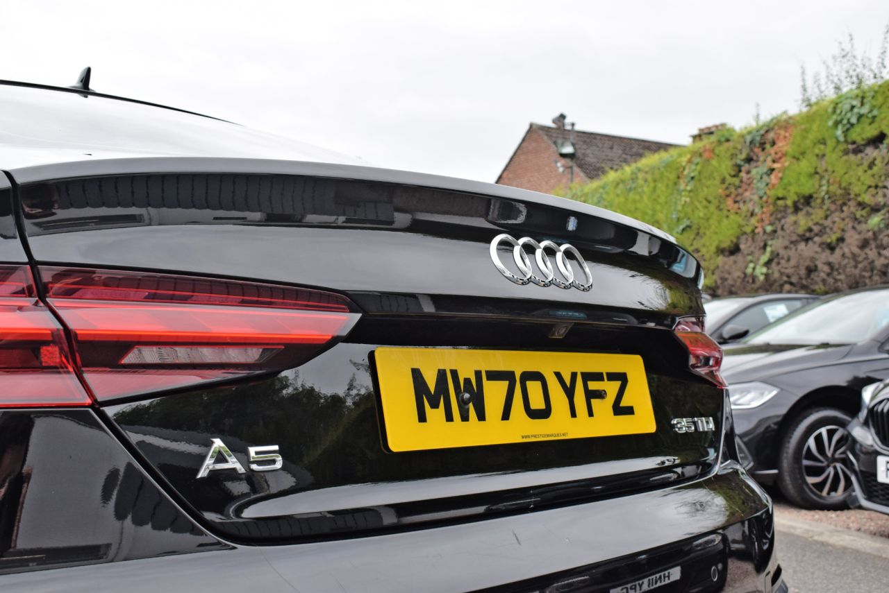 2021 AUDI A5 2.0 TDI 35 Sport Sportback 5dr Diesel S Tronic Euro 6 (s/s) (163 ps) REVERS - vehicle photo 12 for sale on PureCar