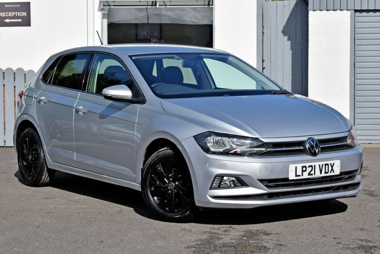 2021 VOLKSWAGEN POLO 1.0 TSI Match Hatchback 5dr Petrol DSG Euro 6 (s/s) (95 ps) 1 Owner, Automa - vehicle photo 2 for sale on PureCar