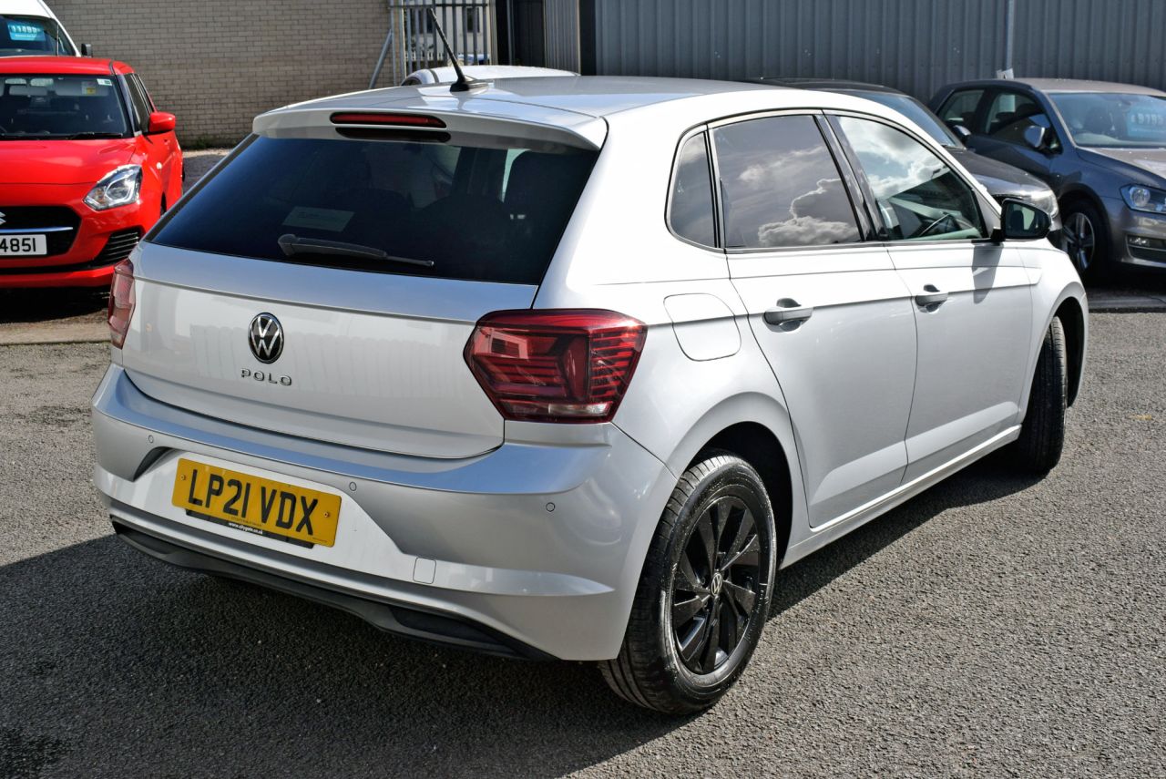 2021 VOLKSWAGEN POLO 1.0 TSI Match Hatchback 5dr Petrol DSG Euro 6 (s/s) (95 ps) 1 Owner, Automa - vehicle photo 6 for sale on PureCar