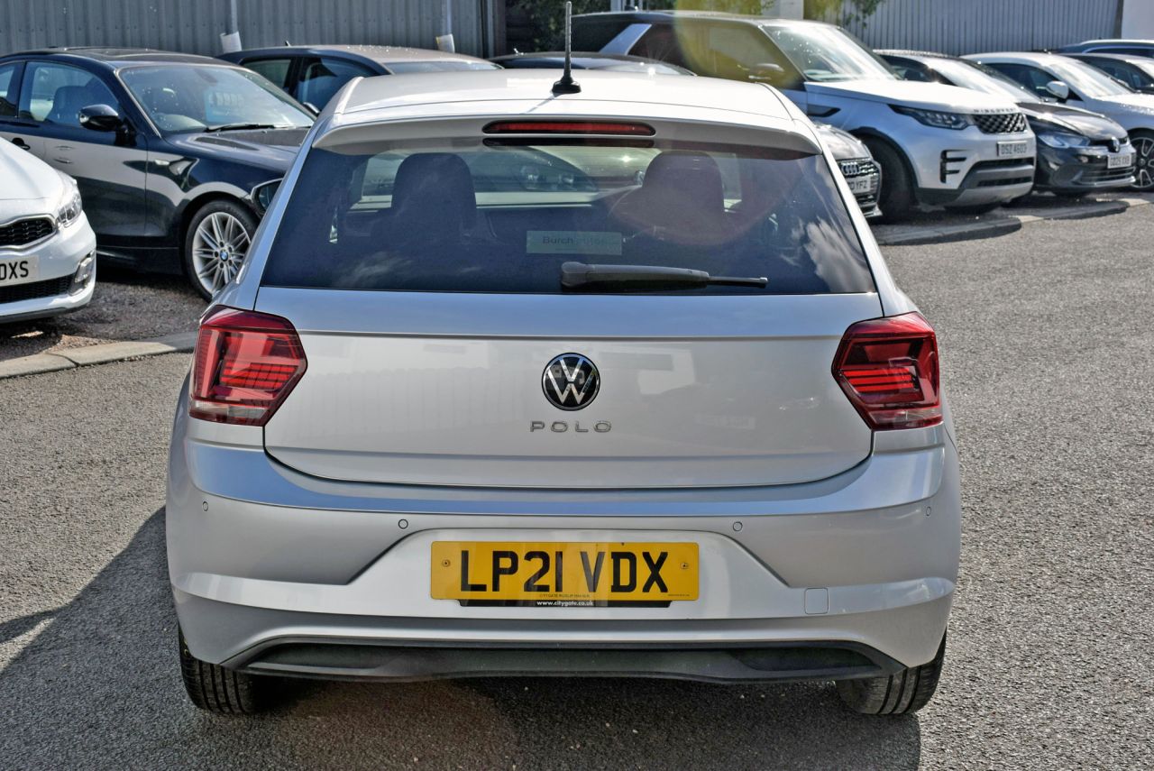2021 VOLKSWAGEN POLO 1.0 TSI Match Hatchback 5dr Petrol DSG Euro 6 (s/s) (95 ps) 1 Owner, Automa - vehicle photo 7 for sale on PureCar